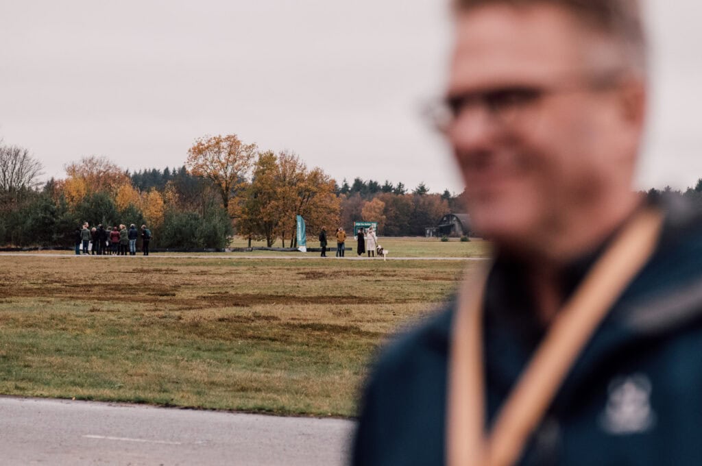 Grootte, kleurrijk, herfstlandschap, mensen, vliegbasis, bezoekers, buiten, natuur, ontspanning, herfstkleuren.